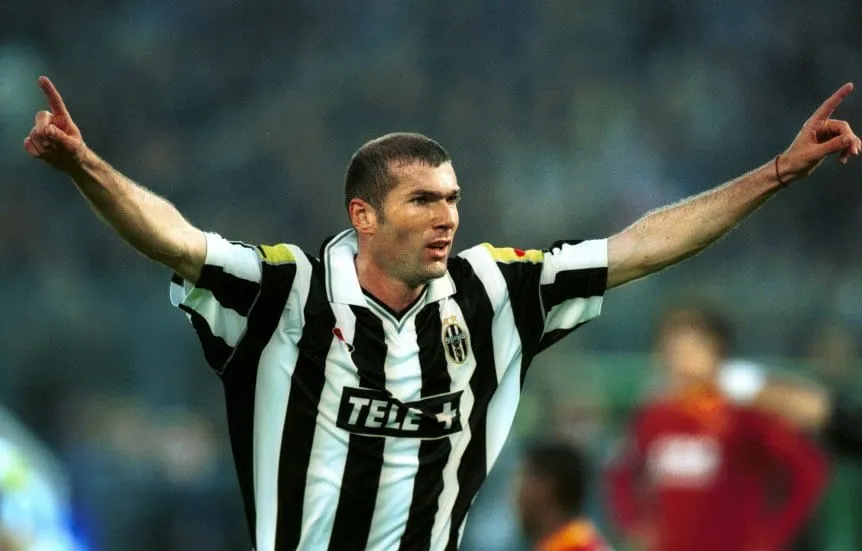 Zinedine Zidane en la Juventus